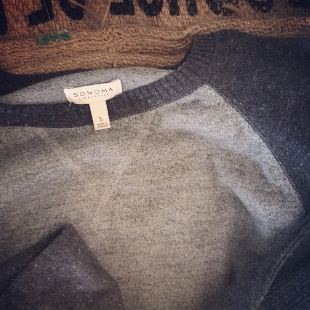 Men’s Sonoma Crew Neck Sweater Large